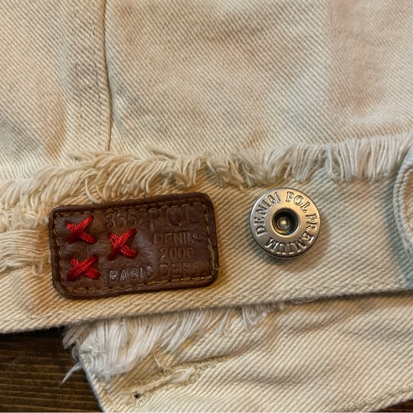 Laney Rene upcycled Cream Denim POL Jacket - Picture 7 of 7